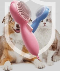 Smarge | Hondenborstel | Kattenborstel | Blauw | Zelfreinigend | Dierenborstel | Met Pluis Verwijderaar | Kattenkam | Hondenkam | Kattenhaar Verwijderaar | Lang/kortharig | Huisdieren 13 Smarge | Hondenborstel | Kattenborstel | Blauw | Zelfreinigend | Dierenborstel | Met Pluis Verwijderaar | Kattenkam | Hondenkam | Kattenhaar Verwijderaar | Lang/kortharig | Huisdieren -DierenPlezier 1010x1200