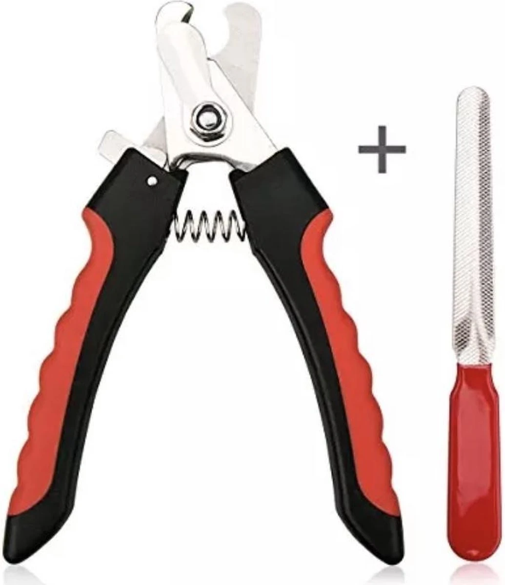 Merkloos Professionele Nagelschaar - Dieren Nagelschaar - Rood & Zwart - Honden Nagelknipper - Hondennagels - Honden Knip Schaar - Honden Knipsch 3 Merkloos Professionele Nagelschaar - Dieren Nagelschaar - Rood & Zwart - Honden Nagelknipper - Hondennagels - Honden Knip Schaar - Honden Knipsch