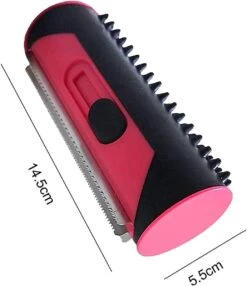 Ondervacht Kam- Hond Borstel - Klittenkam Voor Honden En Katten – Verwijderd Klitten En Voorkomt Verharing- Hondenkam Langharig - Hondenborstel Kortharig- Huisdierborstel - Vachtverzorging- Hondenborstel Rood -DierenPlezier 1038x1200