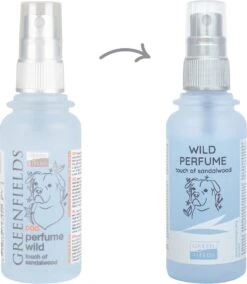 Hondenparfum Spray In 4 Geuren - Greenfields - Alchoholvrije En PH Neutrale Formule Tegen Onaangename Geurtjes - 50ml - Wild 36 Hondenparfum Spray In 4 Geuren - Greenfields - Alchoholvrije En PH Neutrale Formule Tegen Onaangename Geurtjes - 50ml - Wild -DierenPlezier 1043x1200 1