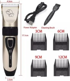 Merkloos Professionele Dierentondeuse - Scheerapparaat Voor Honden En Katten - Trimmer - 4 Opzetstukken - Oplaadbaar - Draadloos - Stil - Verschillende Haar En Vachtlengtes - Haartrimmer - Hondentrimmer - Honden Trimmer - Honden Knippen - Haren Knippen 20 Merkloos Professionele Dierentondeuse - Scheerapparaat Voor Honden En Katten - Trimmer - 4 Opzetstukken - Oplaadbaar - Draadloos - Stil - Verschillende Haar En Vachtlengtes - Haartrimmer - Hondentrimmer - Honden Trimmer - Honden Knippen - Haren Knippen -DierenPlezier 1044x1200