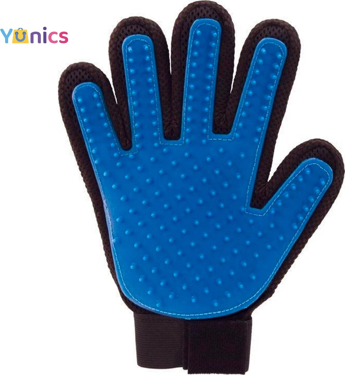 YUNICS® Dieren Handschoen - Haarverwijderaar Voor Huisdieren - Kattenborstel - Hondenborstel - Hondenkam - Kattenhaarverwijderaar - Blauw 2 YUNICS® Dieren Handschoen - Haarverwijderaar Voor Huisdieren - Kattenborstel - Hondenborstel - Hondenkam - Kattenhaarverwijderaar - Blauw