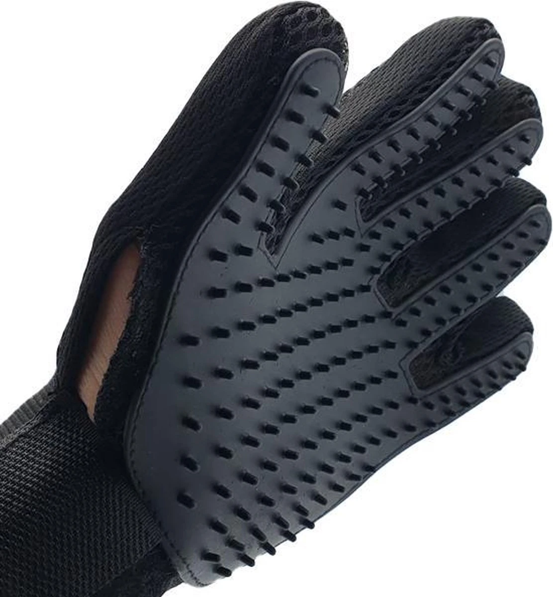 Borstel Voor Huisdieren - 2 Stuks LINKS + RECHTS - Voor Elke Vacht - Silicone - Vachtborstel - Borstel Handschoen - Zwart- ODaani 7 Borstel Voor Huisdieren - 2 Stuks LINKS + RECHTS - Voor Elke Vacht - Silicone - Vachtborstel - Borstel Handschoen - Zwart- ODaani - Afbeelding 5