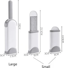 IGOODS - Pet Hair Remover - Hond & Kat Roller Brush - Dubbelzijdig Bont Ontharingsgereedschap Met Zelfreinigende Basis - Reismaatborstel - Voor Kleding - Bank - Tapijt - Autostoel GRIJS 16 IGOODS - Pet Hair Remover - Hond & Kat Roller Brush - Dubbelzijdig Bont Ontharingsgereedschap Met Zelfreinigende Basis - Reismaatborstel - Voor Kleding - Bank - Tapijt - Autostoel GRIJS -DierenPlezier 1133x1200