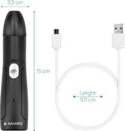 Navaris Elektrische Nagelvijl Voor Huisdieren - Met Diamanten Vijlkop - Voor Honden, Katten En Konijnen - Ook Voor Vogelsnavels - Draadloos 12 Navaris Elektrische Nagelvijl Voor Huisdieren - Met Diamanten Vijlkop - Voor Honden, Katten En Konijnen - Ook Voor Vogelsnavels - Draadloos -DierenPlezier 1149x1200 2