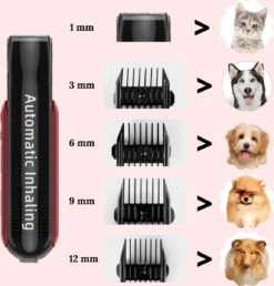 Pet Lovers - Hondentondeuse - Hondentondeuse - Automatische Inhalerende Haren - Dierentondeuse - Hondentrimmer - Hondentondeuse Dikke Vacht - Tondeuse Voor Honden - Hondentondeuse - Draadloos - 2 Opzetkammen - Honden En Katten Tondeuse 14 Pet Lovers - Hondentondeuse - Hondentondeuse - Automatische Inhalerende Haren - Dierentondeuse - Hondentrimmer - Hondentondeuse Dikke Vacht - Tondeuse Voor Honden - Hondentondeuse - Draadloos - 2 Opzetkammen - Honden En Katten Tondeuse -DierenPlezier 1151x1200