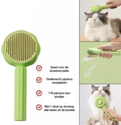 QT Petshop - Haarverwijderaar Voor Huisdieren - Groene Kattenborstel - Furminator Hondenborstel - Anti-Klit - Diervriendelijk - Dierenverzorging 10 QT Petshop - Haarverwijderaar Voor Huisdieren - Groene Kattenborstel - Furminator Hondenborstel - Anti-Klit - Diervriendelijk - Dierenverzorging -DierenPlezier 1161x1200