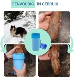 TIKKENS Hondenpoten Reiniger 2-in-1 - Hondenborstel - Hondenpoot Reiniger - Huisdier Poot Wassen - Hondenverzorging - Honden Wassen - Inclusief Microvezeldoek - XL 12 TIKKENS Hondenpoten Reiniger 2-in-1 - Hondenborstel - Hondenpoot Reiniger - Huisdier Poot Wassen - Hondenverzorging - Honden Wassen - Inclusief Microvezeldoek - XL -DierenPlezier 1163x1200