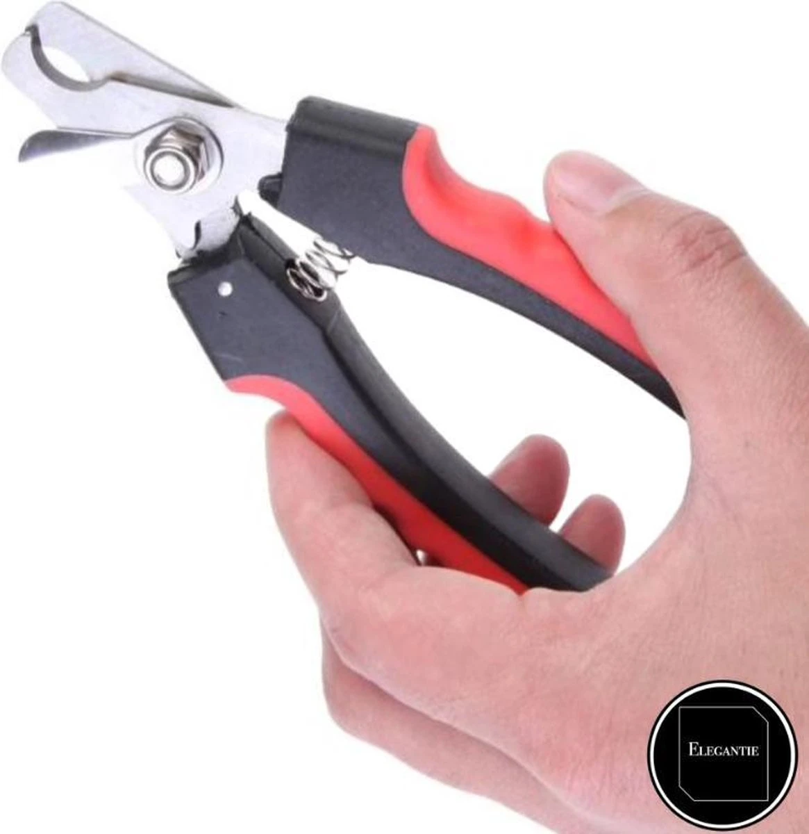ElegaPet Professionele Nagelknipper Hond L - Rood Zwart - Dier - Nageltang Met Veiligheidsstop Nagelschaar 7 ElegaPet Professionele Nagelknipper Hond L - Rood Zwart - Dier - Nageltang Met Veiligheidsstop Nagelschaar - Afbeelding 5