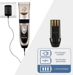 LifeGoods Hondentondeuse - Voor Katten En Honden - Complete Set - 5 Standen - Draadloos - Oplaadbaar - Goud/Zwart 13 LifeGoods Hondentondeuse - Voor Katten En Honden - Complete Set - 5 Standen - Draadloos - Oplaadbaar - Goud/Zwart -DierenPlezier 1170x1200 1