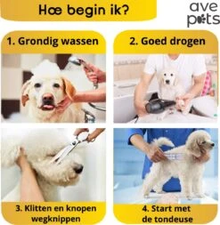 AVE Pets® Volledige Hondentondeuse Set Met Display - Draadloos Tondeuse - Scheerapparaat Voor Je Hond Of Kat - Huisdier Trimmer - Dierentondeuse - Dieren Verzorging 18 AVE Pets® Volledige Hondentondeuse Set Met Display - Draadloos Tondeuse - Scheerapparaat Voor Je Hond Of Kat - Huisdier Trimmer - Dierentondeuse - Dieren Verzorging -DierenPlezier 1171x1200