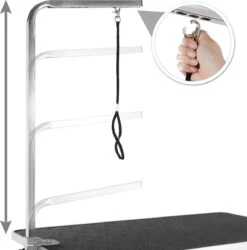 Tectake- Trimtafel Met Lus - Tafelhoogte: 76 Cm - Zwart / Grijs - 402892 14 Tectake- Trimtafel Met Lus - Tafelhoogte: 76 Cm - Zwart / Grijs - 402892 -DierenPlezier 1185x1200 1