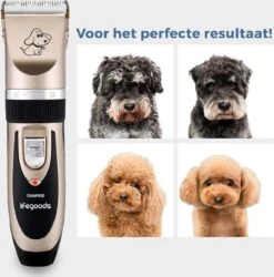 LifeGoods Hondentondeuse - Voor Katten En Honden - Complete Set - 5 Standen - Draadloos - Oplaadbaar - Goud/Zwart 19 LifeGoods Hondentondeuse - Voor Katten En Honden - Complete Set - 5 Standen - Draadloos - Oplaadbaar - Goud/Zwart -DierenPlezier 1187x1200 5