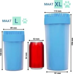 TIKKENS Hondenpoten Reiniger 2-in-1 - Hondenborstel - Hondenpoot Reiniger - Huisdier Poot Wassen - Hondenverzorging - Honden Wassen - Inclusief Microvezeldoek - XL 10 TIKKENS Hondenpoten Reiniger 2-in-1 - Hondenborstel - Hondenpoot Reiniger - Huisdier Poot Wassen - Hondenverzorging - Honden Wassen - Inclusief Microvezeldoek - XL -DierenPlezier 1192x1200 2