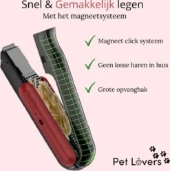 Pet Lovers - Hondentondeuse - Hondentondeuse - Automatische Inhalerende Haren - Dierentondeuse - Hondentrimmer - Hondentondeuse Dikke Vacht - Tondeuse Voor Honden - Hondentondeuse - Draadloos - 2 Opzetkammen - Honden En Katten Tondeuse 18 Pet Lovers - Hondentondeuse - Hondentondeuse - Automatische Inhalerende Haren - Dierentondeuse - Hondentrimmer - Hondentondeuse Dikke Vacht - Tondeuse Voor Honden - Hondentondeuse - Draadloos - 2 Opzetkammen - Honden En Katten Tondeuse -DierenPlezier 1196x1200 5