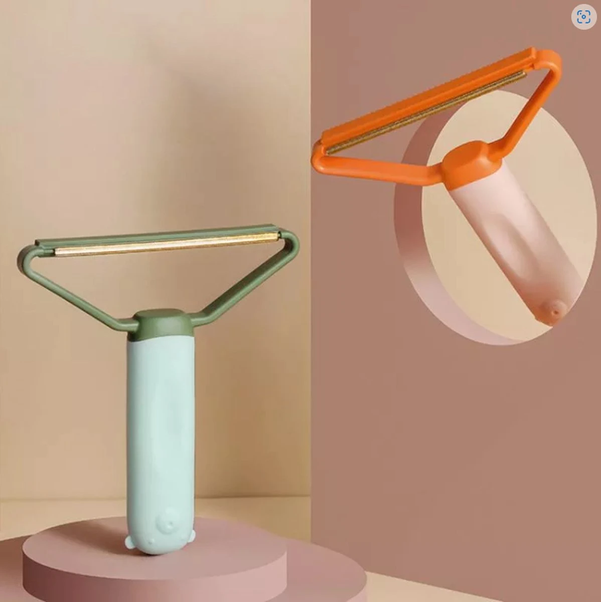 PRO-Deals | Dierenhaar Verwijderen - Haar Verwijderen - Type 1 - Kleur Oranje / Roze - Kattenharen - Vachtverzorging - Hondenharen - Pluizenverwijderaar - Haaruitval - Kledingreiniger 9 PRO-Deals | Dierenhaar Verwijderen - Haar Verwijderen - Type 1 - Kleur Oranje / Roze - Kattenharen - Vachtverzorging - Hondenharen - Pluizenverwijderaar - Haaruitval - Kledingreiniger - Afbeelding 7