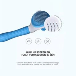 Lorell Pet Company Kattenborstel/Hondenborstel - Borstel Voor Langharig/kortharig -Hondenhaar En Kattenhaar Verwijderaar - Blauw 11 Lorell Pet Company Kattenborstel/Hondenborstel - Borstel Voor Langharig/kortharig -Hondenhaar En Kattenhaar Verwijderaar - Blauw -DierenPlezier 1199x1200