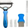 TwinQ Vachtverzorgingsset Hond/kat - Professionele 2-zijdige Ondervacht Kam - Klittenkam Voor Honden En Katten - Verwijderd Klitten En Voorkomt Haaruitval - Incl. Vlooienkam En Tandenborstel 2 TwinQ Vachtverzorgingsset Hond/kat - Professionele 2-zijdige Ondervacht Kam - Klittenkam Voor Honden En Katten - Verwijderd Klitten En Voorkomt Haaruitval - Incl. Vlooienkam En Tandenborstel -DierenPlezier 1200x1004