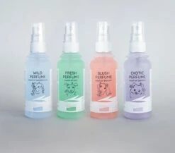 Hondenparfum Spray In 4 Geuren - Greenfields - Alchoholvrije En PH Neutrale Formule Tegen Onaangename Geurtjes - 50ml - Wild 32 Hondenparfum Spray In 4 Geuren - Greenfields - Alchoholvrije En PH Neutrale Formule Tegen Onaangename Geurtjes - 50ml - Wild -DierenPlezier 1200x1052 1