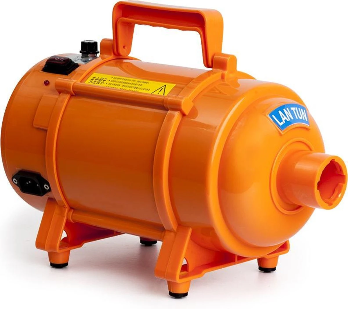 Krachtige Hondenföhn/ Waterblazer Met Draaiknop Om Overtollig Water En Stof Snel Uit De Vacht Te Blazen | Verstelbare Vermogen Standen (500W Tot 2200W) En Verstelbare Temperatuur - Type B Oranje 4 Krachtige Hondenföhn/ Waterblazer Met Draaiknop Om Overtollig Water En Stof Snel Uit De Vacht Te Blazen | Verstelbare Vermogen Standen (500W Tot 2200W) En Verstelbare Temperatuur - Type B Oranje - Afbeelding 2