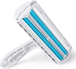 Merkloos Hoogwaardige Huisdierhaar Verwijderaar - Beste Oplossing Tegen Huisdierharen - Hondenhaar Verwijderaar - Kattenhaar Verwijderaar - Pluizenborstel - Haren Verwijderen - Ontharingsborstel - Haarvanger - Wit