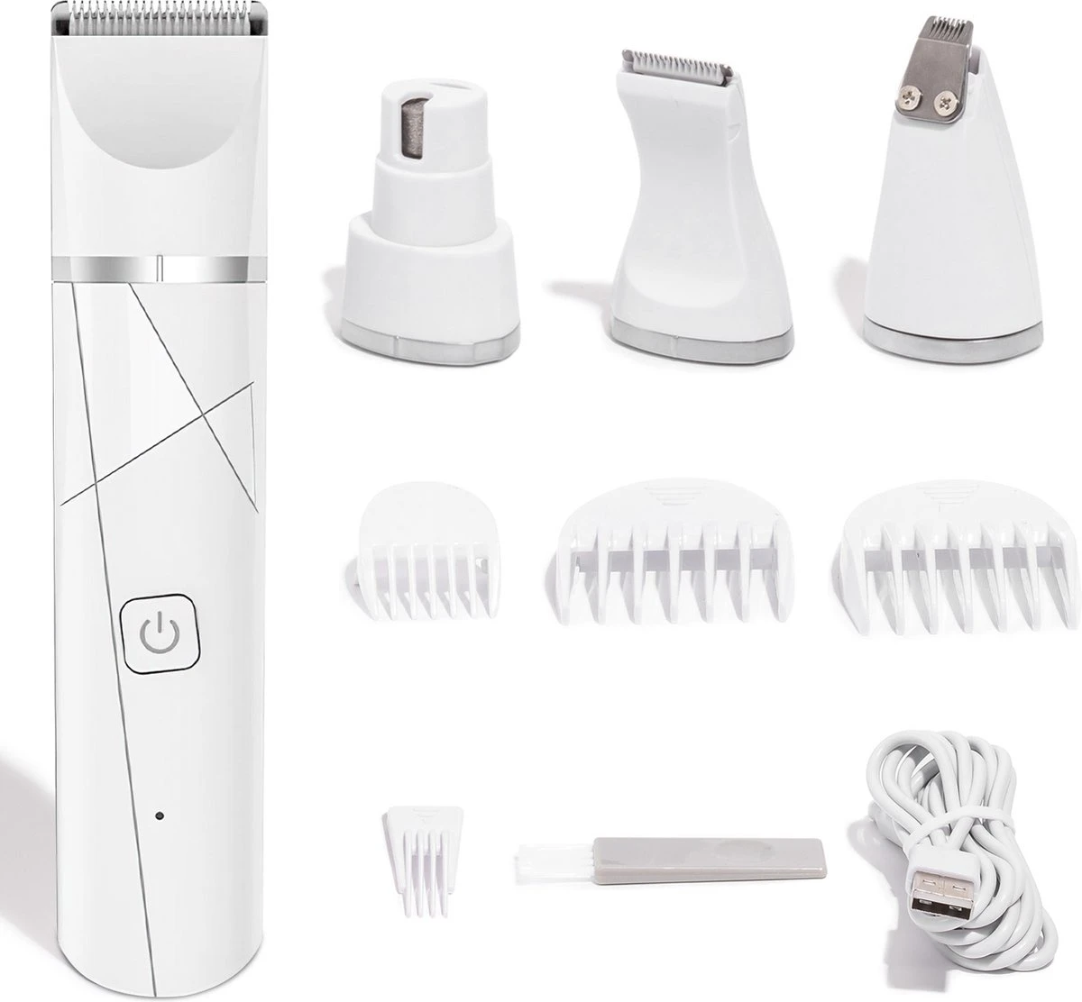 Revo Goods Professionele 4 In 1 Hondentondeuse Set -Ideaal Voor Honden En Andere Huisdieren - Slijper Inbegrepen -Draadloos - Ultra Stil 2 Revo Goods Professionele 4 In 1 Hondentondeuse Set -Ideaal Voor Honden En Andere Huisdieren - Slijper Inbegrepen -Draadloos - Ultra Stil