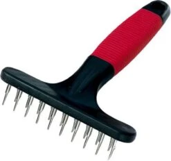 Ferplast Herderhark Dubbel - Hondenvachtborstel - 11x15.5 Cm Rood Zwart 7 Ferplast Herderhark Dubbel - Hondenvachtborstel - 11x15.5 Cm Rood Zwart -DierenPlezier 1200x1128 2