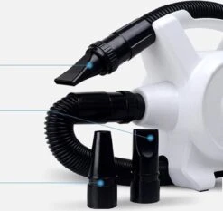 Hondenfohn - Waterblazer Met Draaiknop - 2400W Vermogen Met Warme En Koude Stand - Wit -DierenPlezier 1200x1130 1