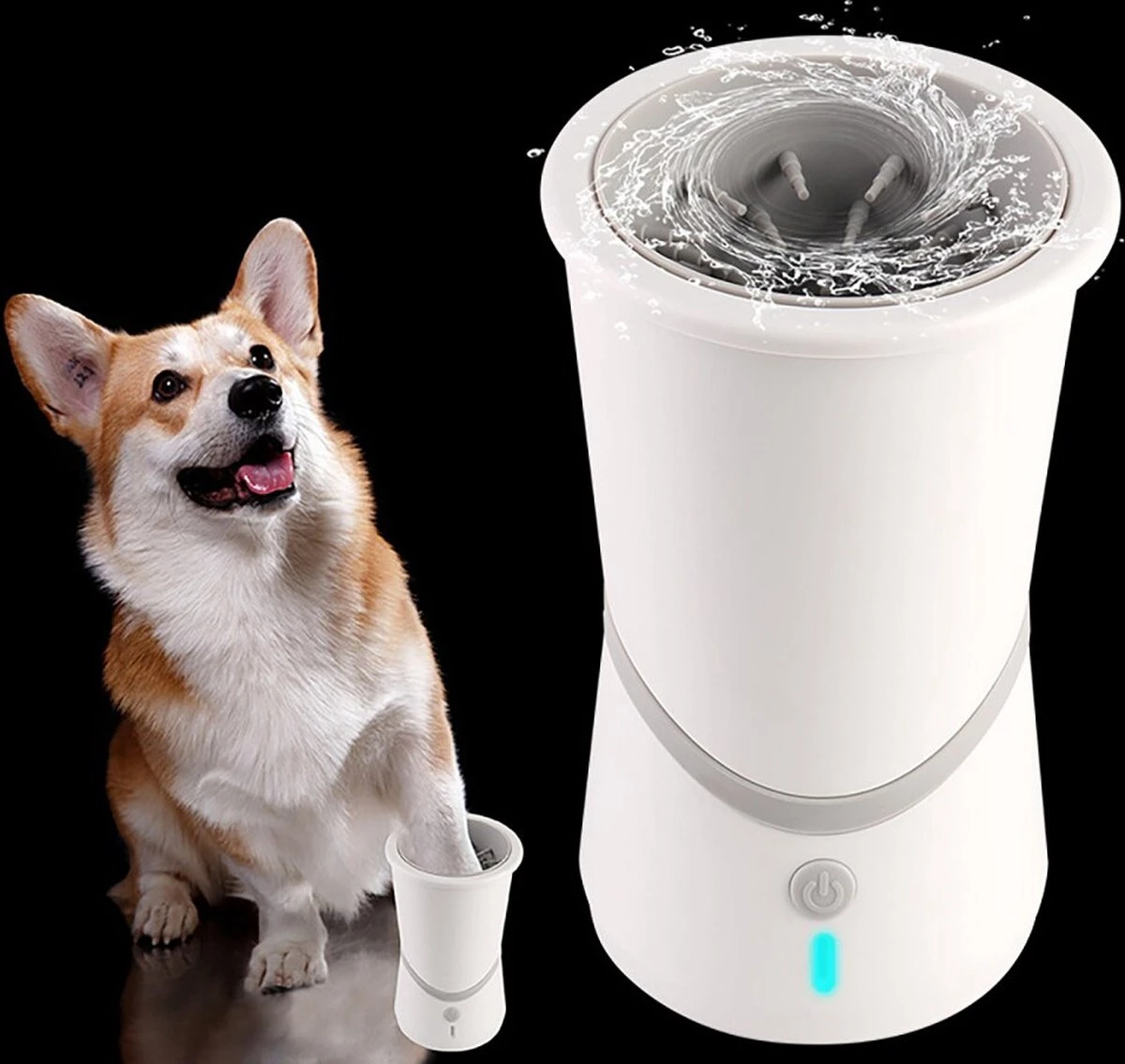 Hondenpoten Reiniger - Wasser - Hond – Pet Paw Washer – Hondenborstel – Honden Borstel - Verzorging 5 Hondenpoten Reiniger - Wasser - Hond – Pet Paw Washer – Hondenborstel – Honden Borstel - Verzorging - Afbeelding 3