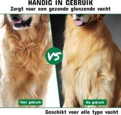 Mister Mill 2 Zijdige Ondervacht Kam Plus Slicker Borstel - Honden/Katten Kam - Voordeel Set -DierenPlezier 1200x1143 7