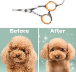 Merkloos Premium Gebogen Trimschaar Honden - Huisdier Trimmen - Hoofd, Poten Ogen & Oren - Kat & Hond Knippen - Veilige Schaar 15 Merkloos Premium Gebogen Trimschaar Honden - Huisdier Trimmen - Hoofd, Poten Ogen & Oren - Kat & Hond Knippen - Veilige Schaar -DierenPlezier 1200x1144 1