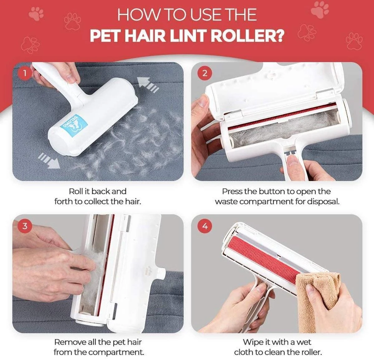 Merkloos Hoogwaardige Huisdierhaar Verwijderaar - Hondenhaar - Pluizenborstel - Ontharingsborstel 12 Merkloos Hoogwaardige Huisdierhaar Verwijderaar - Hondenhaar - Pluizenborstel - Ontharingsborstel - Afbeelding 10