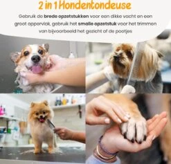 Loyalpetclub® Professionele 2-in-1 Hondentondeuse Voor Dikke Vacht – Draadloze Honden Tondeuse & Hondentrimmer – Stille Tondeuse Katten & Honden Trimset - Inclusief Opbergtasje 15 Loyalpetclub® Professionele 2-in-1 Hondentondeuse Voor Dikke Vacht – Draadloze Honden Tondeuse & Hondentrimmer – Stille Tondeuse Katten & Honden Trimset - Inclusief Opbergtasje -DierenPlezier 1200x1153 5