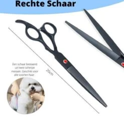 Petsify - Professionele 8-delige Huisdier Knipset - Effileerschaar Hond - Kam Hond - Schaar Hond - Katten Kam - Hondenschaar - Trimschaar Voor Honden - Kapperset - Zwart 12 Petsify - Professionele 8-delige Huisdier Knipset - Effileerschaar Hond - Kam Hond - Schaar Hond - Katten Kam - Hondenschaar - Trimschaar Voor Honden - Kapperset - Zwart -DierenPlezier 1200x1159 1