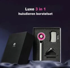 Hondenborstel Set 3 In 1 - Hondenkam - Borstelset - Klittenkam Hond - Ondervacht Kam - Furminator - Slickerborstel - Kattenkam - Verwijderd Klitten En Voorkomt Haaruitval -DierenPlezier 1200x1159 8