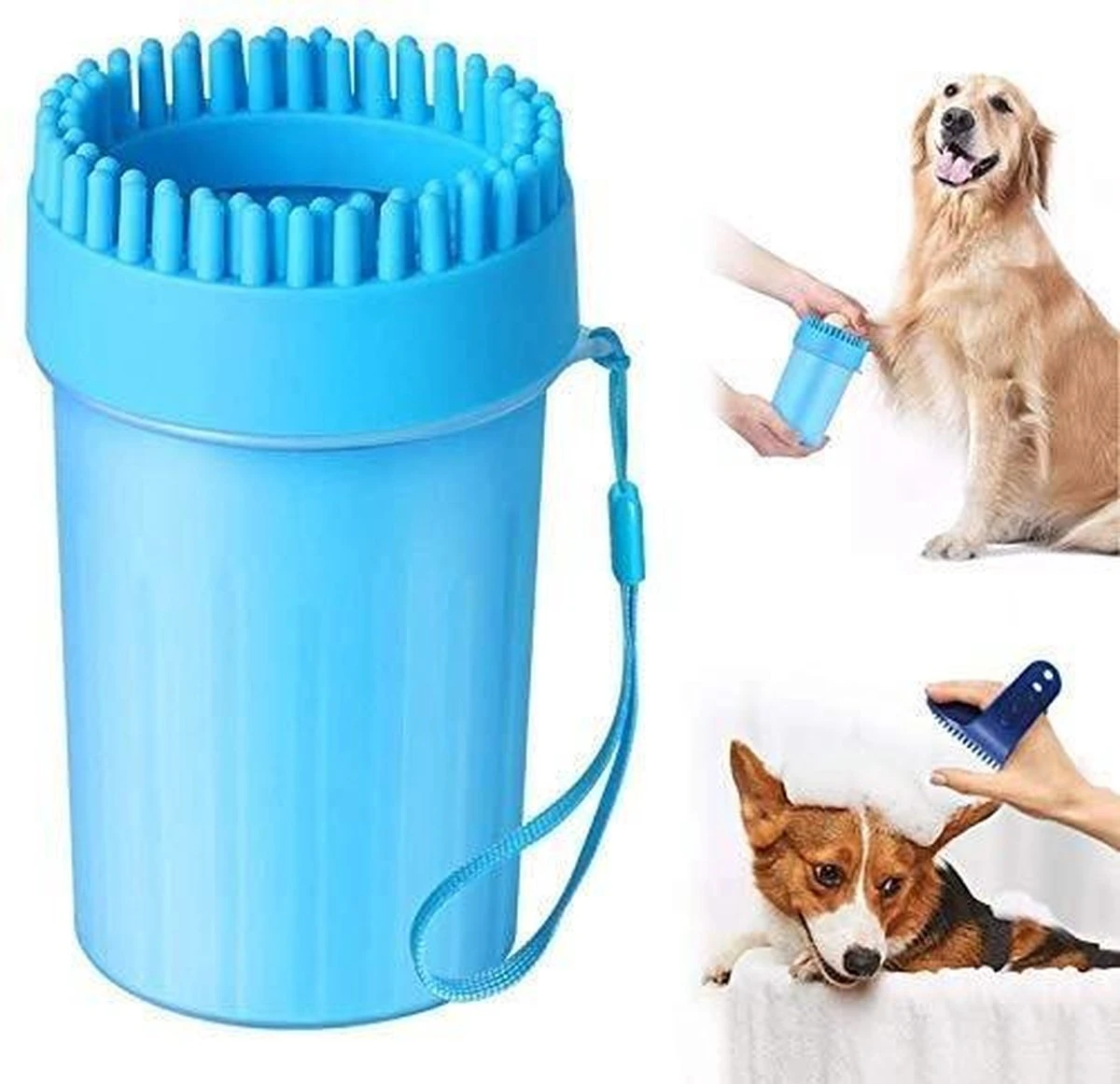 Merkloos 2 In 1 Hondenpoten Reiniger - Hondenborstel - Borstel Hond / Kat - Hondenpoot Reiniger - Huisdier Poot Wassen - Borstel - Hondenverzorging - Verzorging Hond - Honden Wassen - Schoonmaak Borstel - Kattenborstel 3 Merkloos 2 In 1 Hondenpoten Reiniger - Hondenborstel - Borstel Hond / Kat - Hondenpoot Reiniger - Huisdier Poot Wassen - Borstel - Hondenverzorging - Verzorging Hond - Honden Wassen - Schoonmaak Borstel - Kattenborstel