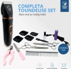 YE™ Professionele Dieren/honden Tondeuse Set Extra Krachtig - Honden Trimmer - Lang Of Kortharige Huisdieren Katten & Honden - Draadloos - Weinig Geluid 15 YE™ Professionele Dieren/honden Tondeuse Set Extra Krachtig - Honden Trimmer - Lang Of Kortharige Huisdieren Katten & Honden - Draadloos - Weinig Geluid -DierenPlezier 1200x1165 6