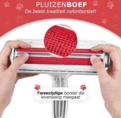 PluizenBOEF® Huisdierhaar Verwijderaar - Haarverwijderaar Voor Huisdieren - Hondenhaar - Kattenhaar - Pluizenborstel 13 PluizenBOEF® Huisdierhaar Verwijderaar - Haarverwijderaar Voor Huisdieren - Hondenhaar - Kattenhaar - Pluizenborstel -DierenPlezier 1200x1174