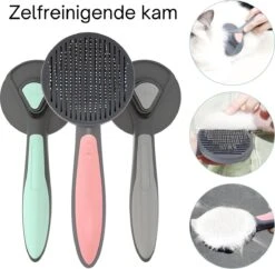Pakeway T9 - Kattenborstel - Zelfreinigende Kattenkam - Roze - Massageborstel - 19,3 Cm 14 Pakeway T9 - Kattenborstel - Zelfreinigende Kattenkam - Roze - Massageborstel - 19,3 Cm -DierenPlezier 1200x1174 3