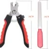 Merkloos Professionele Nagelknipper Met Nagelvijl - Nagelschaar Voor Dieren - Met Veiligheidsslot Inclusief Vijl - 16 CM -DierenPlezier 1200x1176 5