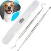 Nola & Coco® Tandsteen Verwijderaar Set Inclusief Bewaardoosje - Tandenkrabber - Set Van Twee - Hond - Kat - Tandenborstel - Tandplak Verwijderen - Tandenstoker - Honden Tanden Schoonmaken - Tandenhaakje - Gebitsreiniging 2 Nola & Coco® Tandsteen Verwijderaar Set Inclusief Bewaardoosje - Tandenkrabber - Set Van Twee - Hond - Kat - Tandenborstel - Tandplak Verwijderen - Tandenstoker - Honden Tanden Schoonmaken - Tandenhaakje - Gebitsreiniging -DierenPlezier 1200x1178 6