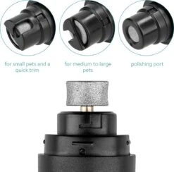 Navaris Elektrische Nagelvijl Voor Huisdieren - Met Diamanten Vijlkop - Voor Honden, Katten En Konijnen - Ook Voor Vogelsnavels - Draadloos 11 Navaris Elektrische Nagelvijl Voor Huisdieren - Met Diamanten Vijlkop - Voor Honden, Katten En Konijnen - Ook Voor Vogelsnavels - Draadloos -DierenPlezier 1200x1184 5