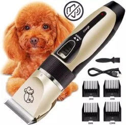 Merkloos Professionele Dierentondeuse - Scheerapparaat Voor Honden En Katten - Trimmer - 4 Opzetstukken - Oplaadbaar - Draadloos - Stil - Verschillende Haar En Vachtlengtes - Haartrimmer - Hondentrimmer - Honden Trimmer - Honden Knippen - Haren Knippen 23 Merkloos Professionele Dierentondeuse - Scheerapparaat Voor Honden En Katten - Trimmer - 4 Opzetstukken - Oplaadbaar - Draadloos - Stil - Verschillende Haar En Vachtlengtes - Haartrimmer - Hondentrimmer - Honden Trimmer - Honden Knippen - Haren Knippen -DierenPlezier 1200x1186 6