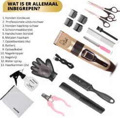 BeautyFit - 16-delig Hondentondeuse Set - Professionele Honden Trimset - Dieren Tondeuse Voor Dikke Vacht - Meest Complete Set - Inclusief 4 Opzetkammen - Hondenschaar - Mist Verstuiver - Handschoen Borstel - Nagelknipper 15 BeautyFit - 16-delig Hondentondeuse Set - Professionele Honden Trimset - Dieren Tondeuse Voor Dikke Vacht - Meest Complete Set - Inclusief 4 Opzetkammen - Hondenschaar - Mist Verstuiver - Handschoen Borstel - Nagelknipper -DierenPlezier 1200x1187 4