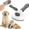 Kattenborstel - Hondenborstel - Pluizenverwijderaar - Haarverwijderaar Voor Huisdieren - Hondenkam - Kattenkam - Huisdierhaar Verwijderaar - Ontpluizer - Kattenhaar & Hondenhaar Verwijderaar - Voor Langharig & Kortharig - Grijs 2 Kattenborstel - Hondenborstel - Pluizenverwijderaar - Haarverwijderaar Voor Huisdieren - Hondenkam - Kattenkam - Huisdierhaar Verwijderaar - Ontpluizer - Kattenhaar & Hondenhaar Verwijderaar - Voor Langharig & Kortharig - Grijs -DierenPlezier 1200x1188