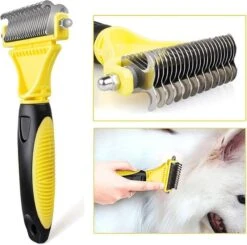 Hondenborstel - Dubbelzijdig Ontharing Tool - Herbruikbare Honden & Kattenvachtkam - Huisdier Grooming - 1 Stuk - Groen 15 Hondenborstel - Dubbelzijdig Ontharing Tool - Herbruikbare Honden & Kattenvachtkam - Huisdier Grooming - 1 Stuk - Groen -DierenPlezier 1200x1190 1