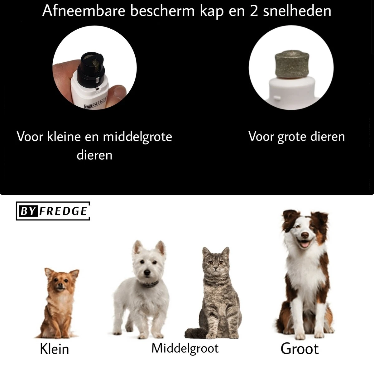 By Fredge® Elektrische Nagelvijl Voor Huisdieren - Nagel Trimmer Hond, Kat En Konijn - Nagelvijl Huisdieren - Nagel Vijl Kat - 100% Veilig - USB Oplaadbaar - Lage Vibratie En Geluid - Draadloos - Wit 9 By Fredge® Elektrische Nagelvijl Voor Huisdieren - Nagel Trimmer Hond, Kat En Konijn - Nagelvijl Huisdieren - Nagel Vijl Kat - 100% Veilig - USB Oplaadbaar - Lage Vibratie En Geluid - Draadloos - Wit - Afbeelding 7