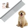 Merkloos Anti-Klit- Kam - Haarverwijderaar Voor Huisdieren - Pijnloos - Roestvrijstaal - Huisdiervriendelijk -DierenPlezier 1200x1194 2