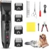 Merkloos Hondentondeuse, Hundeschermaschine / Dog Clippers - Dierenhaartrimmer, Hondentondeuse Kit Hond Verzorging 2 Merkloos Hondentondeuse, Hundeschermaschine / Dog Clippers - Dierenhaartrimmer, Hondentondeuse Kit Hond Verzorging -DierenPlezier 1200x1196 3