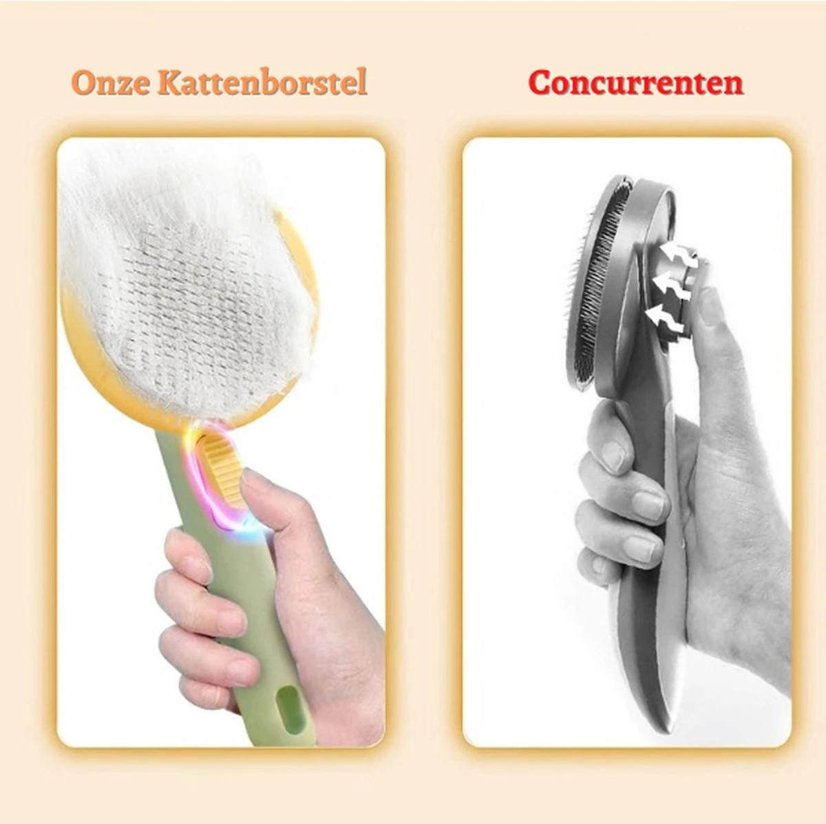 Merkloos Kattenborstel - Hondenborstel - Kattenkam - Pompoen Borstel - Kattenhaar - Haarverwijderaar Voor Huisdieren - Huisdierhaar Verwijderaar 7 Merkloos Kattenborstel - Hondenborstel - Kattenkam - Pompoen Borstel - Kattenhaar - Haarverwijderaar Voor Huisdieren - Huisdierhaar Verwijderaar - Afbeelding 5